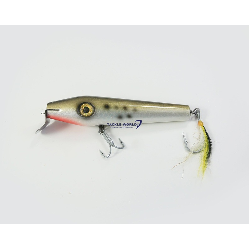 Lemire’s Plugworks Senior Swimmer 6.5.” 2.5oz Metal Lip White