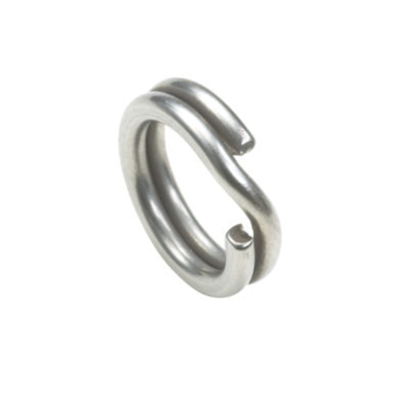 Owner Hyper Wire Split Rings 5196 Black Chrome 2 (16pk, 37lb)