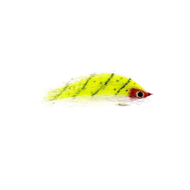 Rainy’s CF Baitfish – Chartreuse/White (3-Pack) 2