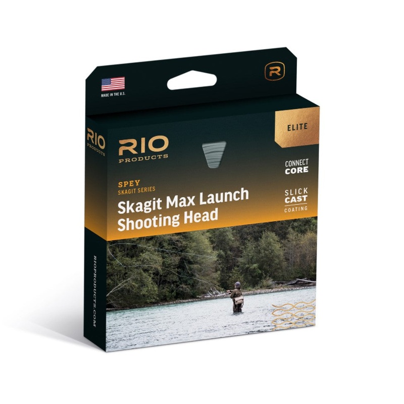 Rio Elite Skagit Max Launch Fly Line 400GR Aqua/Blue