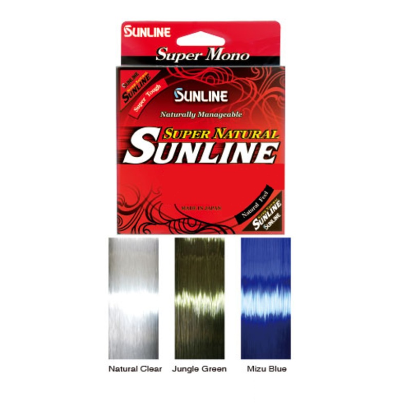 Sunline Super Natural Clear 330 Yards 4 lb.