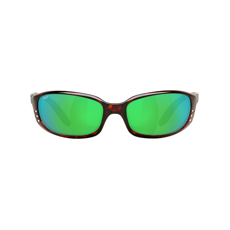 Costa Brine Sunglasses Gunmetal Green Mirror Polarized Polycarbonate