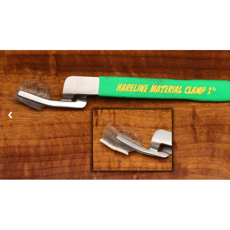 Hareline 1 Inch Long Material Clamp Set