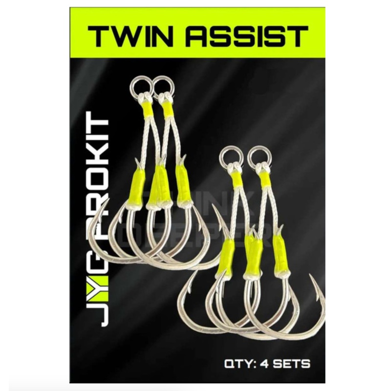 Jyg Pro Twin Assist 4/0 Value Pk 4