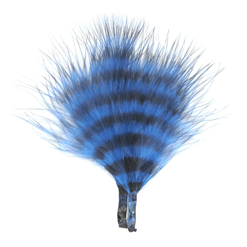 MFC Barred Marabou Blue/Barred Black