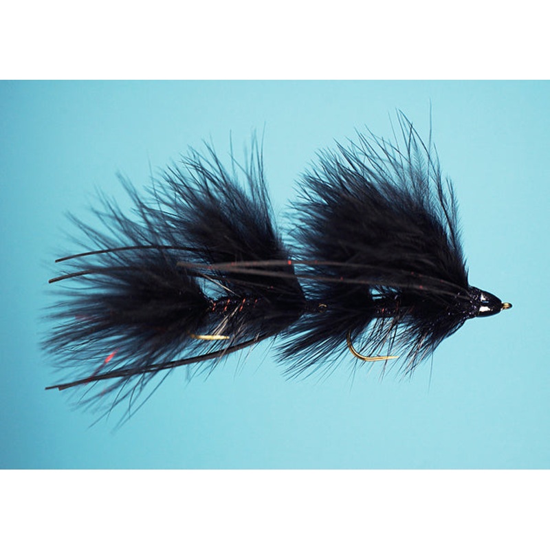 Montana Fly Company Galloup’s Peanut Envy Black 2 1/2 dozen