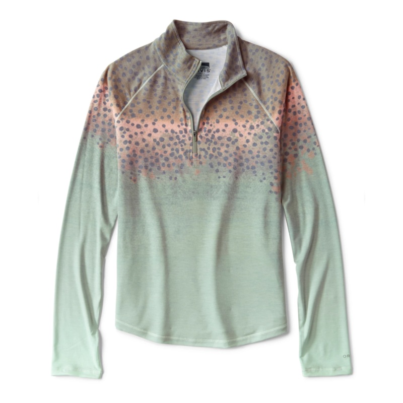 Orvis DriCast 1/4-Zip Pullover Shirt – Rainbow Trout Medium