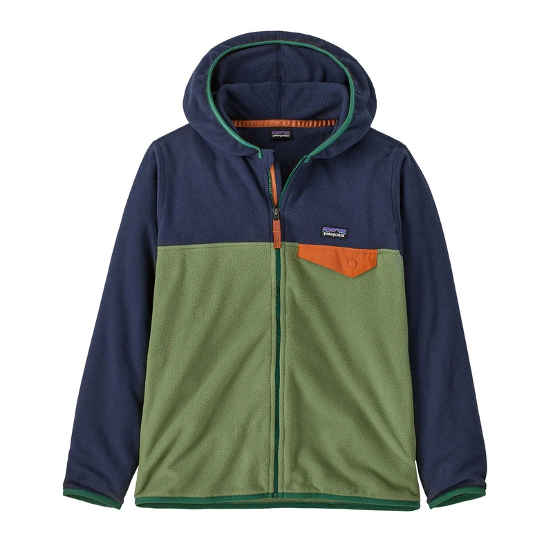 Patagonia Kid’s Micro D Snap-T Jacket Terrain Green / TNGR XS