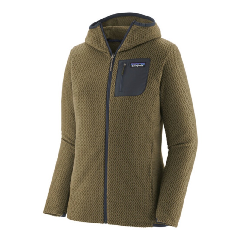 Patagonia Women’s R1 Air Full-Zip Hoody – Sage Khaki X-Small