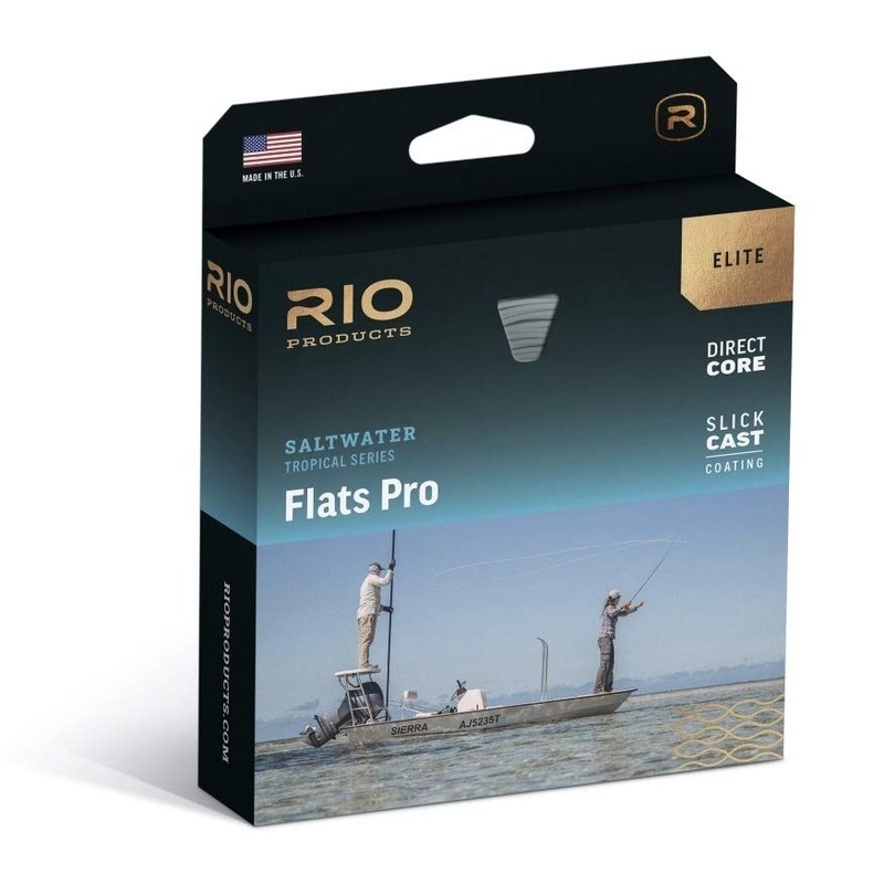 Rio Elite Flats Pro Saltwater Fly Line AQUA/ORANGE/SAND WF9F