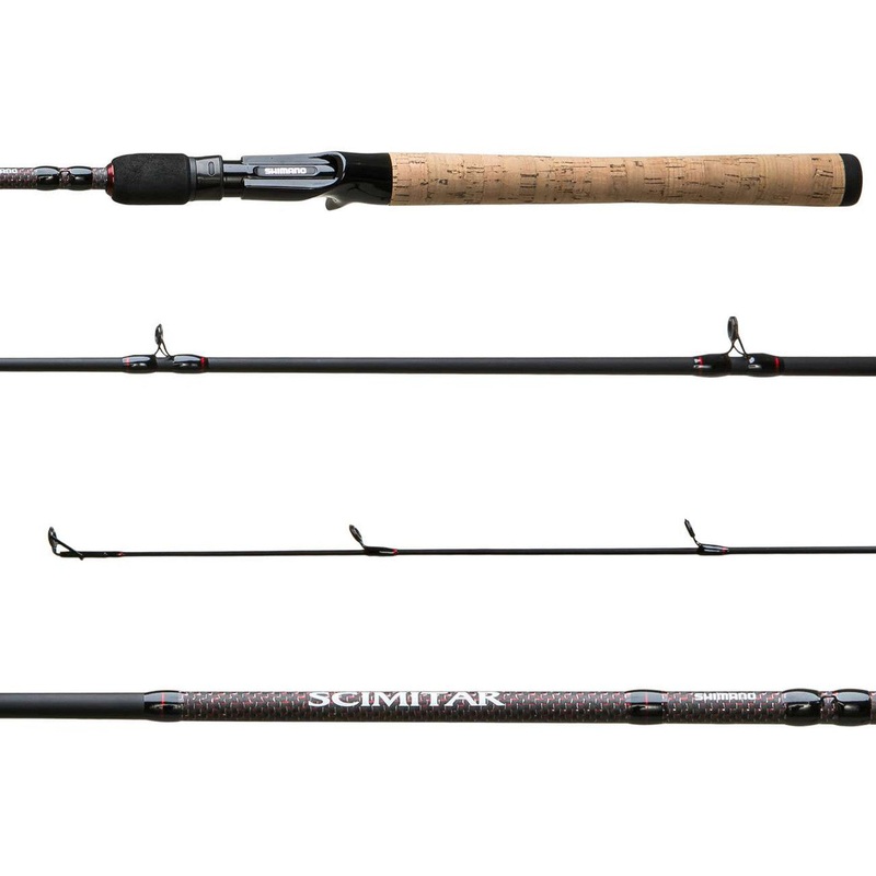 Shimano SMC66MH2C Scimitar Casting Rod 6’6″ MH 2PC