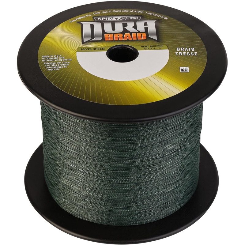 Spiderwire Durabraid 3000 Yards, Moss Green 10lb