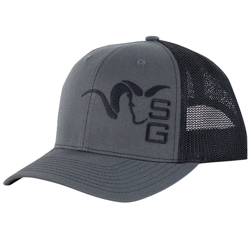 Stone Glacier Ram Trucker Hat Charcoal / Black One Size