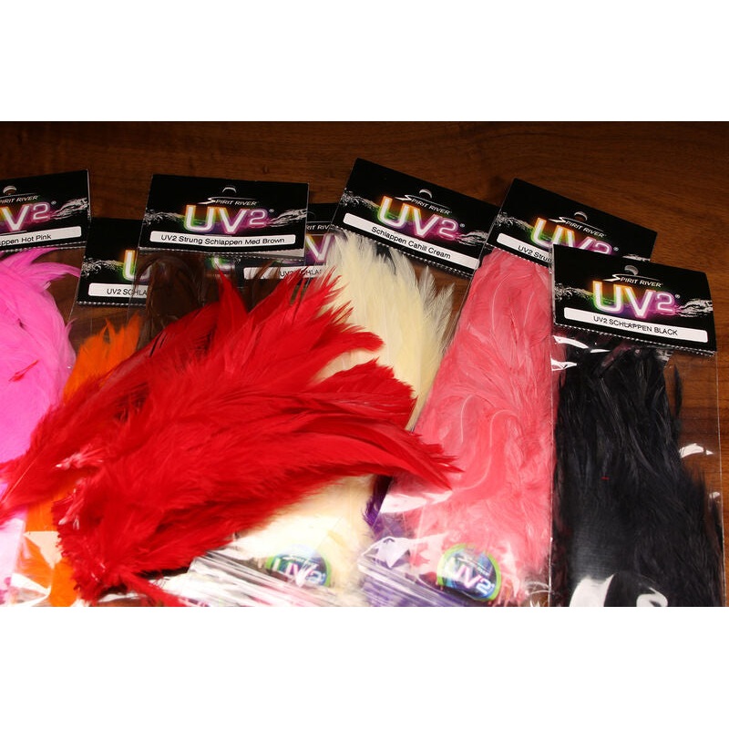 UV2 Strung Schlappen Black