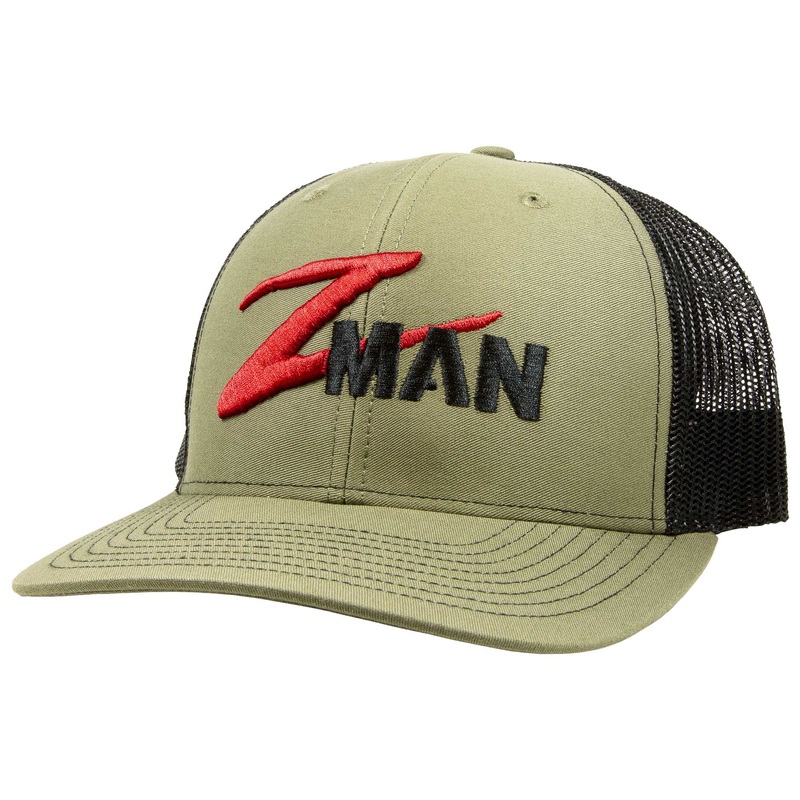 ZMAN Structured Trucker HatZ Gray/Black