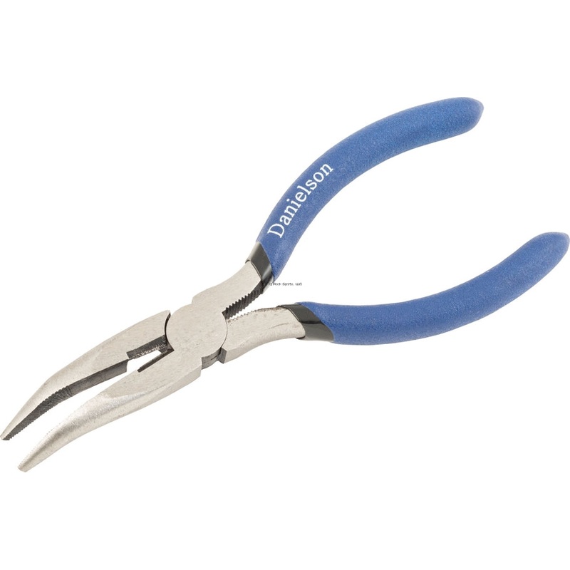 Danielson CL6 Pliers Hcarb Bent Nose 6″