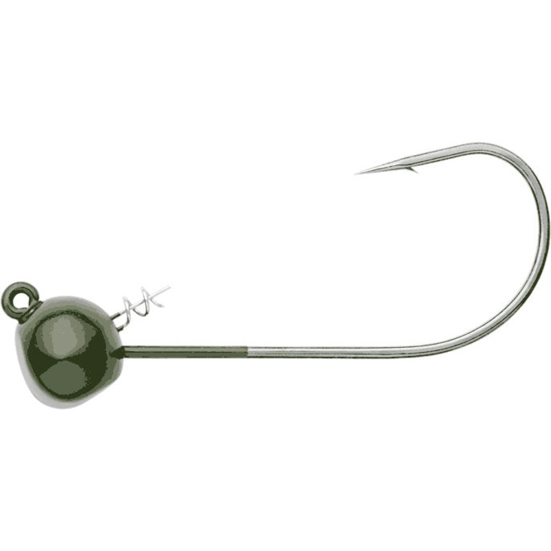 Owner 4156 Stick Bait Shaky Head Green Pumpkin 6/0 – 1/2 oz – 3 per pack