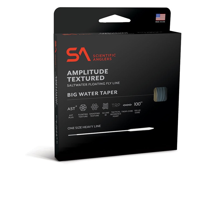 Scientific Anglers Amplitude Textured Big Water Fly Line Black/Surf/Sand WF11F