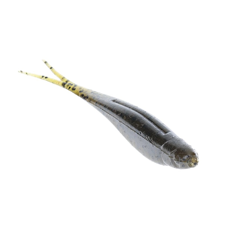 Strike King 3X Z-Too Soft Jerkbait 3.5″ Baby Green Pumpkin