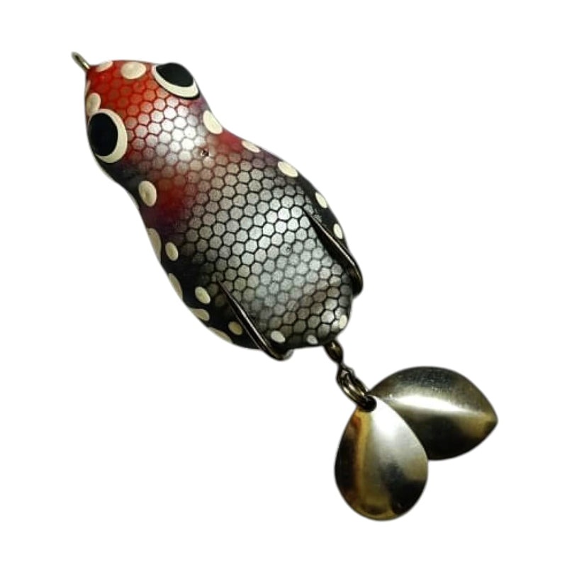 Real Warrior Zinger Frog Lure | 5.5cm | 10g Red Black