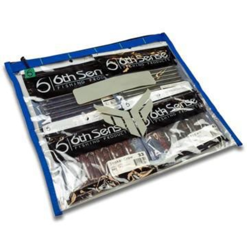 6th Sense BaitZip Bag, 12″x10″ Green Pumpkin