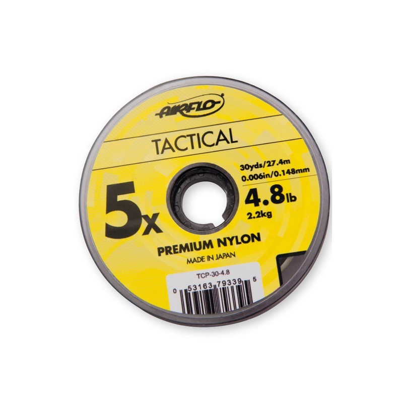 AirFlo Tactical Premium Nylon Tippet 110M Spool 1X