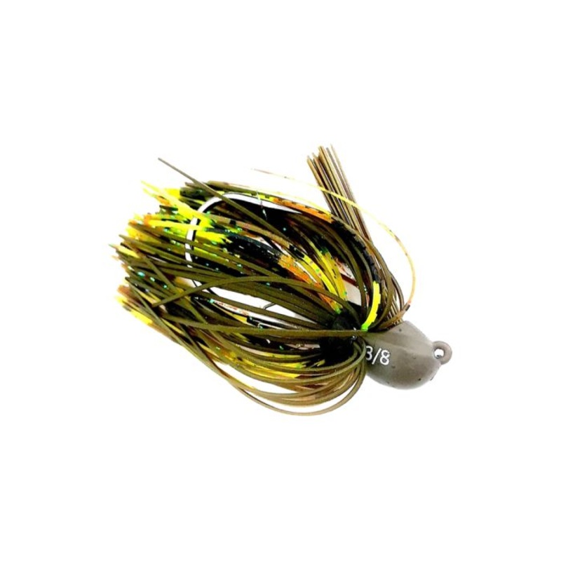 Beast Coast Tungsten Lil’ Magnum Compact Flipping Jig 3/8 oz Bruised