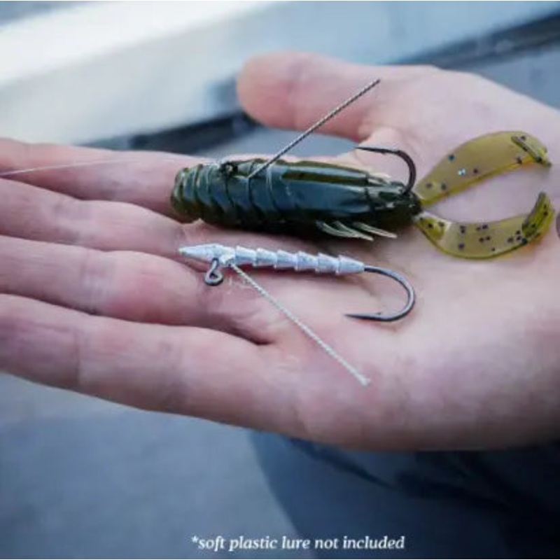 Core Tackle The Heavy Duty Hover Rig Weedless (3 Pk) 3/16 – 4/0
