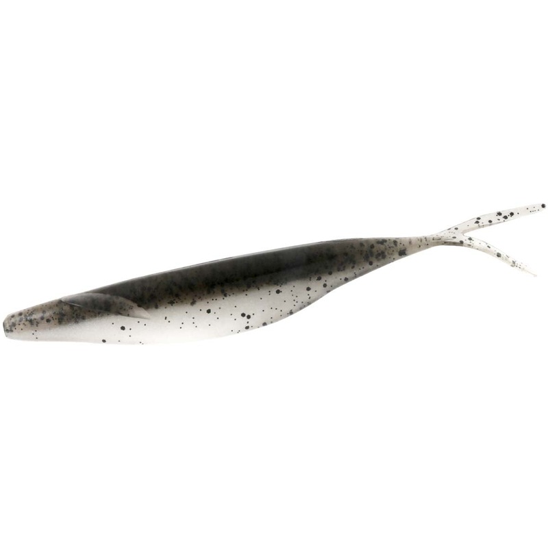 Deps Sakamata Shad 7 Inch Soft Jerkbait – 5 Pack Champagne Pepper Neon Pearl 7 inch