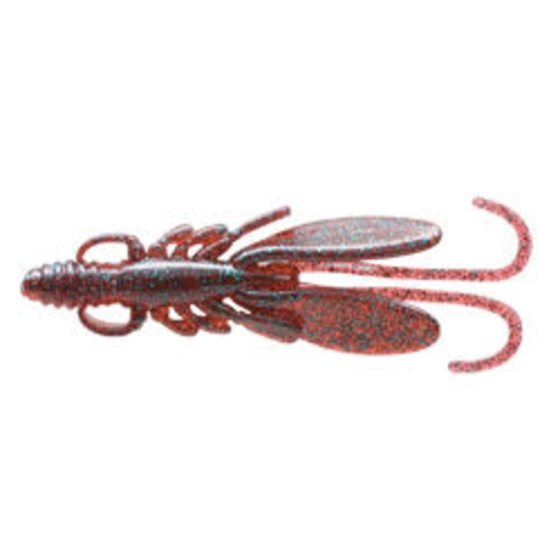 ECOGEAR CHINUSHOKUNIN BUG ANTS 2″ #036 Plum Green Flake
