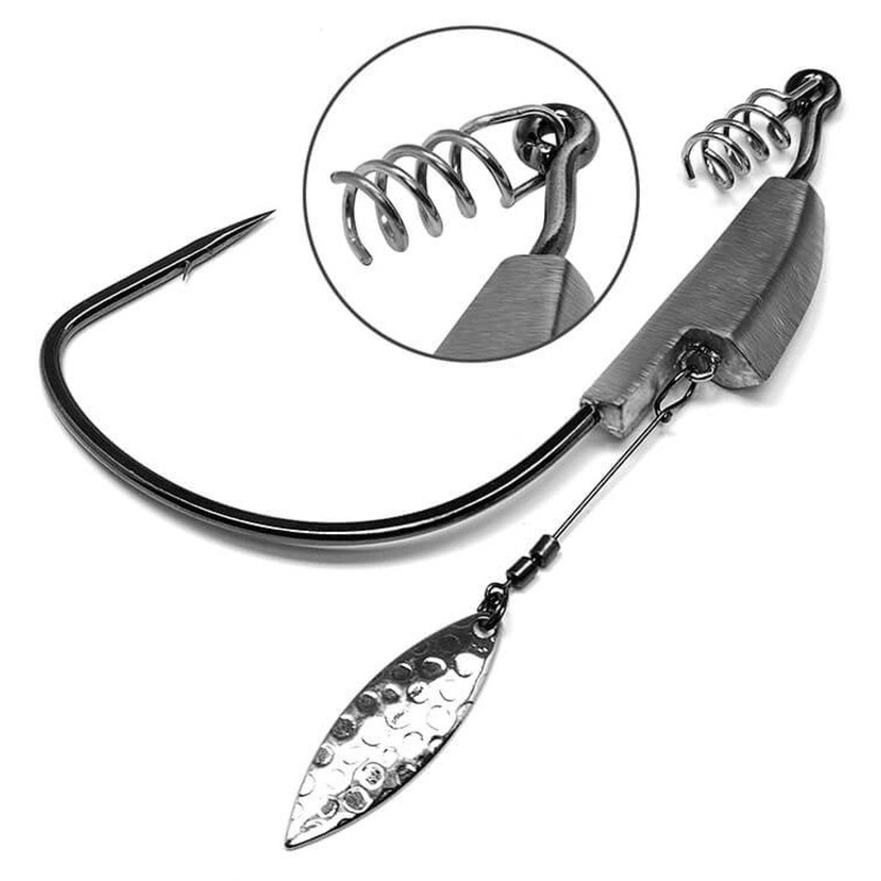 Gamakatsu Spring Lock Spinner Hooks 3/16 oz – 3/0