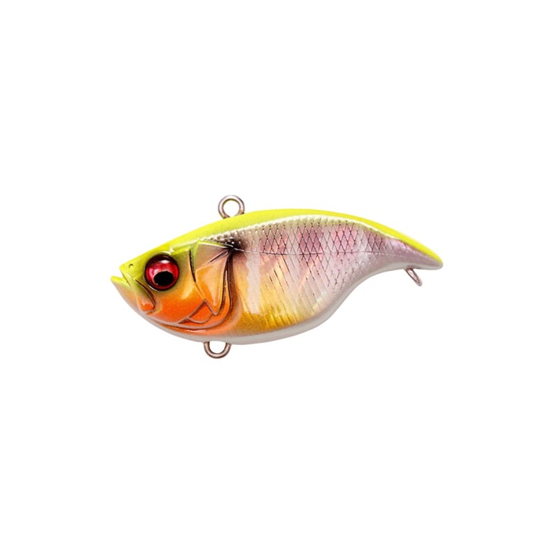 Megabass Vibration-X Dyna Rattle in Lipless Crankbait 2″ – 3/8oz Blue Back Lime