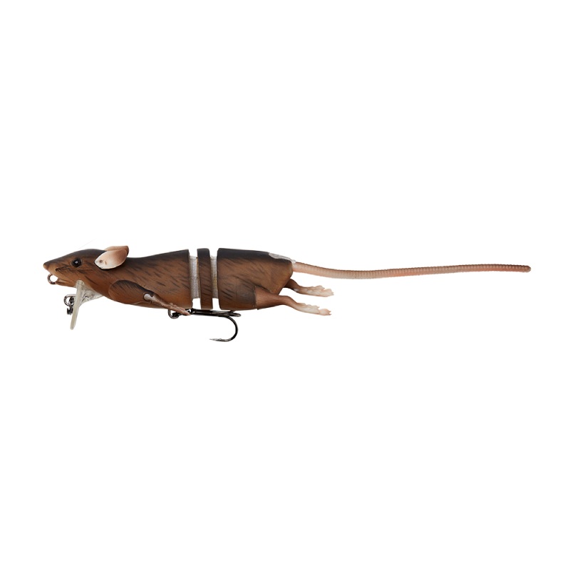 SAVAGE GEAR 3D RAT Brown- 7-3/4″ 1-1/5oz