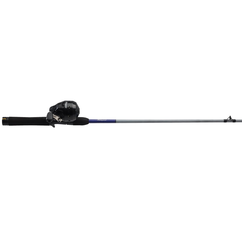 Shakespeare Catch More Fish Lake Pond Spincast (Grey)