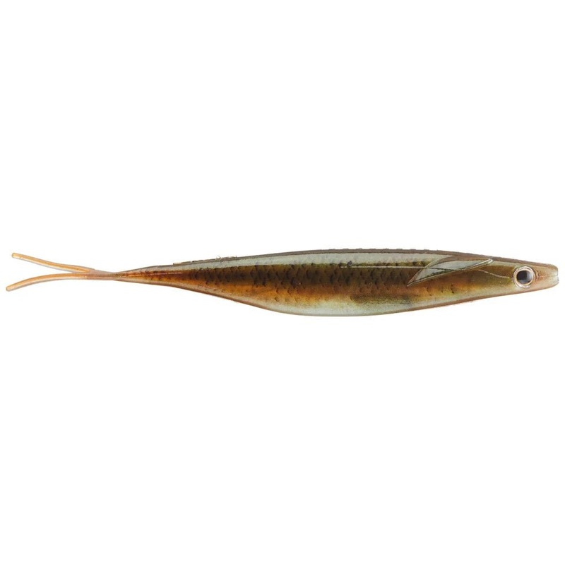 Deps Real Sakamata Shad Soft Jerkbait #1 skeleton wakasagi