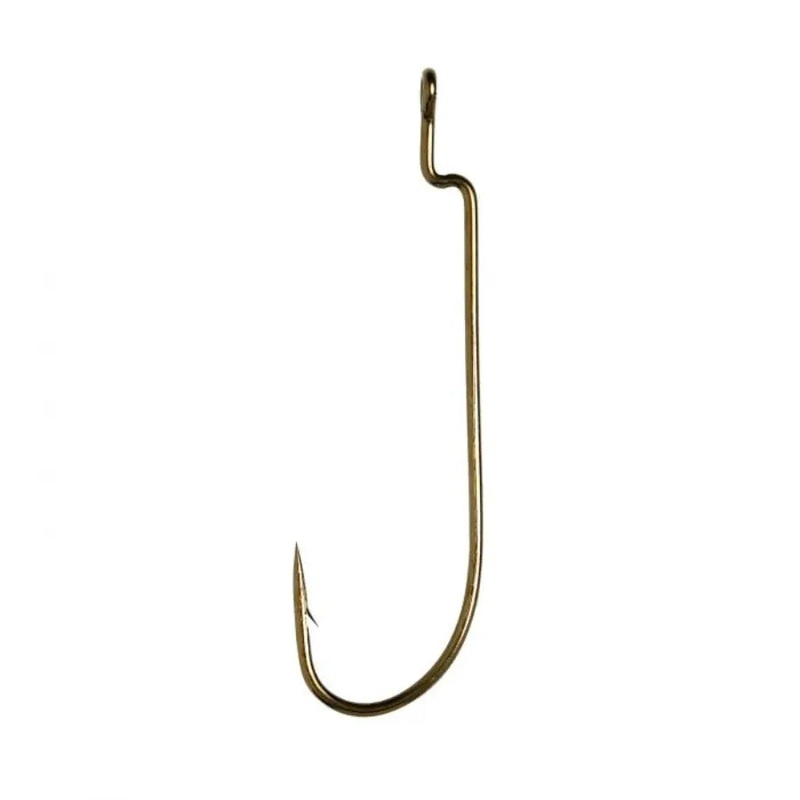 EAGLE CLAW LAZER SHARP WORM HOOK 8 PACK 3/0