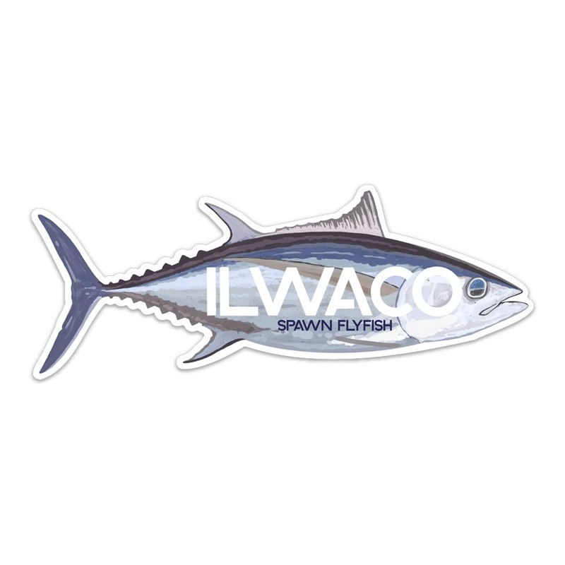 Spawn Ilwaco Albacore Stickers