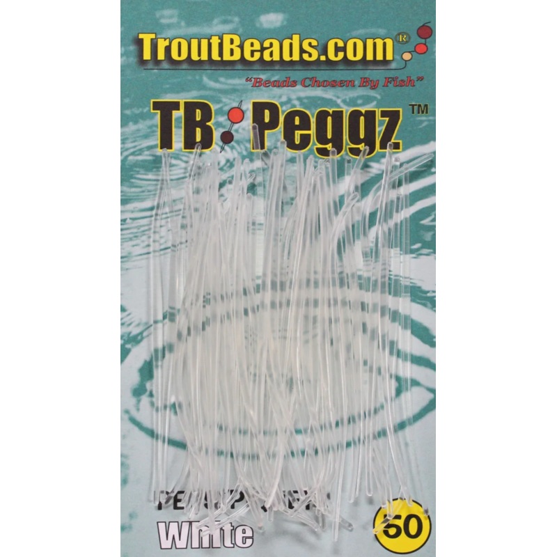 Troutbeads Peggz – White