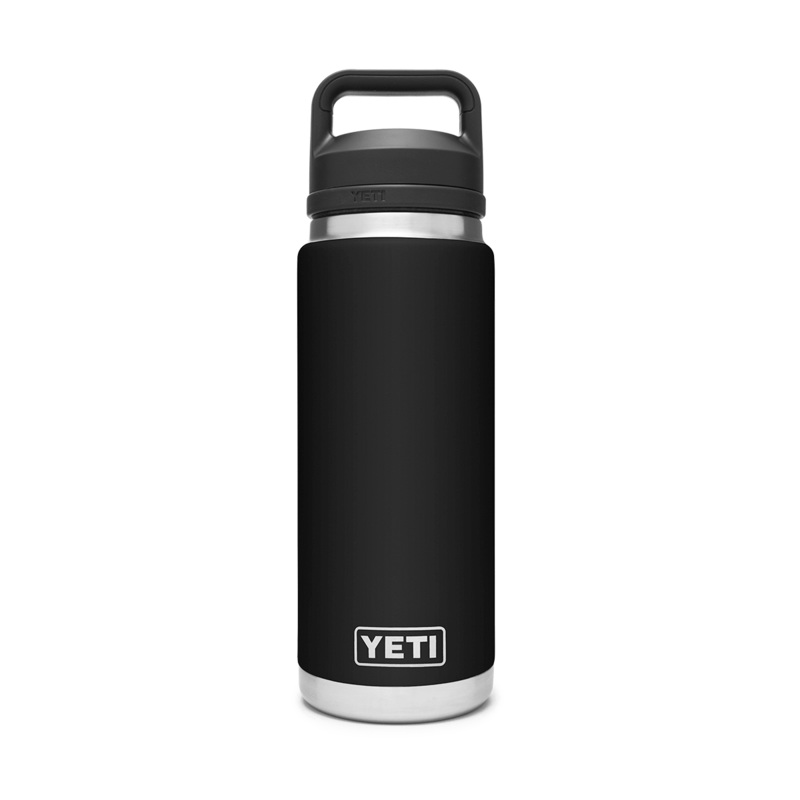 YETI RAMBLER 26 OZ BOTTLE WITH CHUG CAP – BLACK