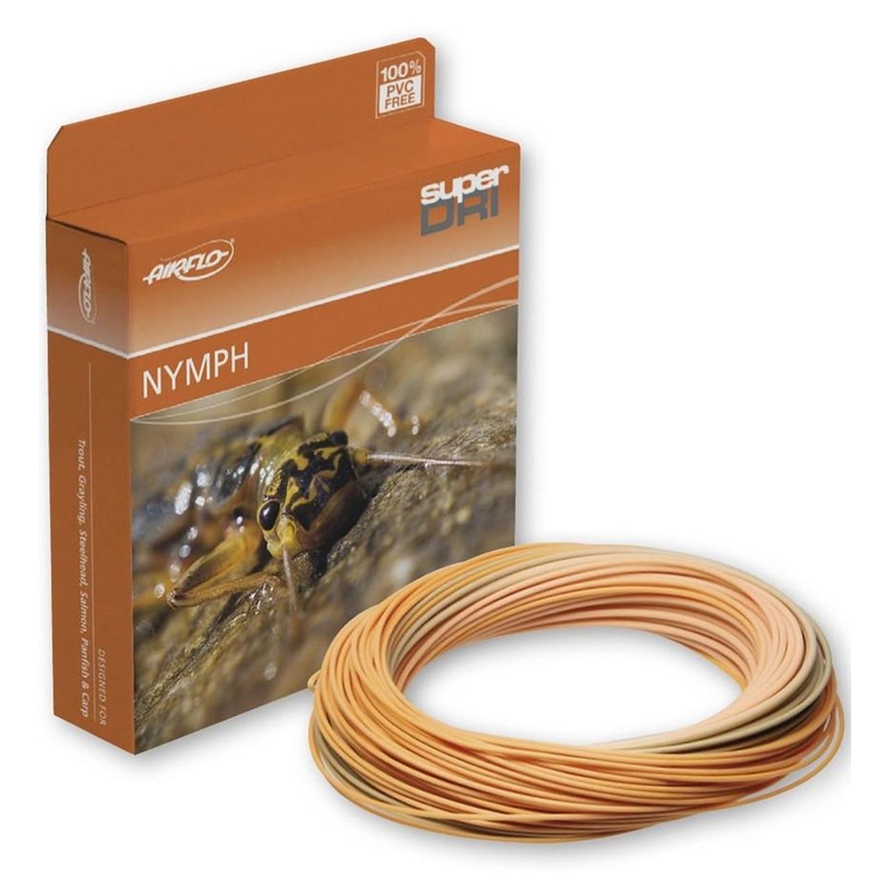 Airflo Super-DRI Kelly Galloup Nymph/Indicator WF4F Pale Orange