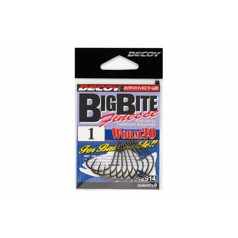 DECOY WORM20 BIG BITE FINESSE Size 4