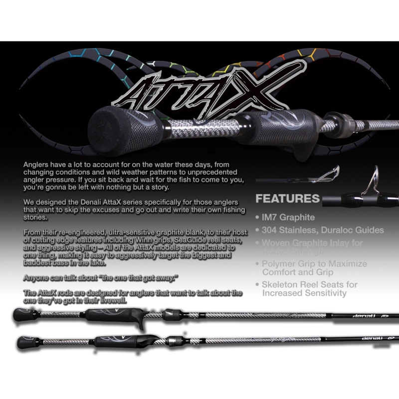 DENALI RODS ATTAX SERIES AS702M