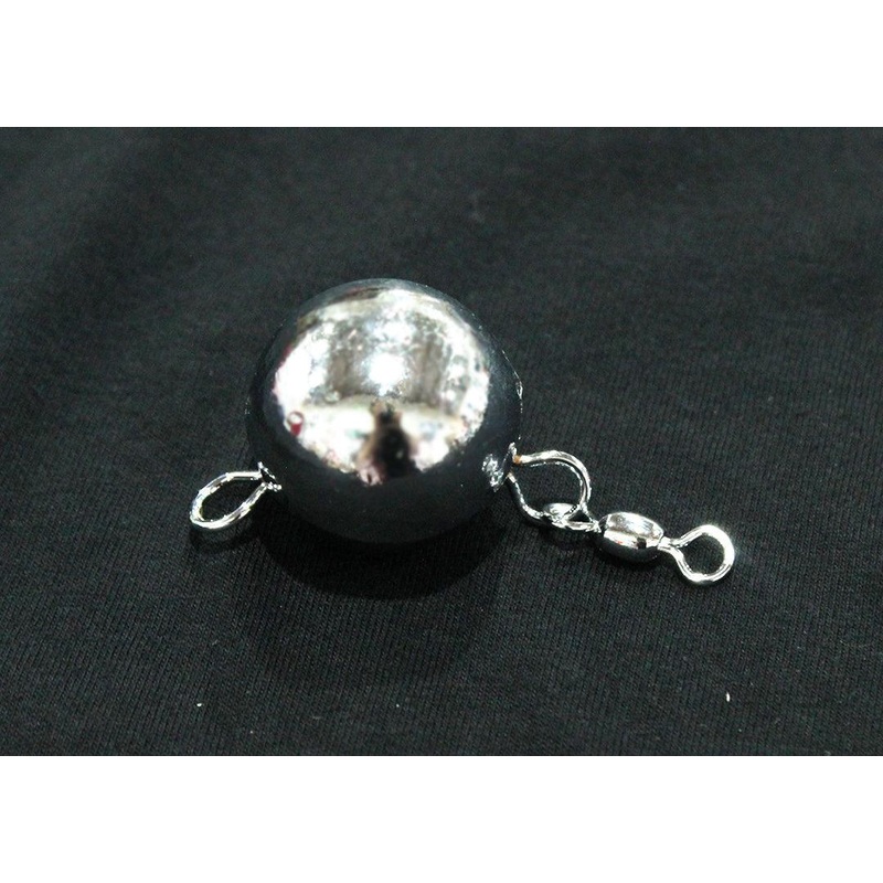 Jigging World Chrome Balls with Swivel 1oz