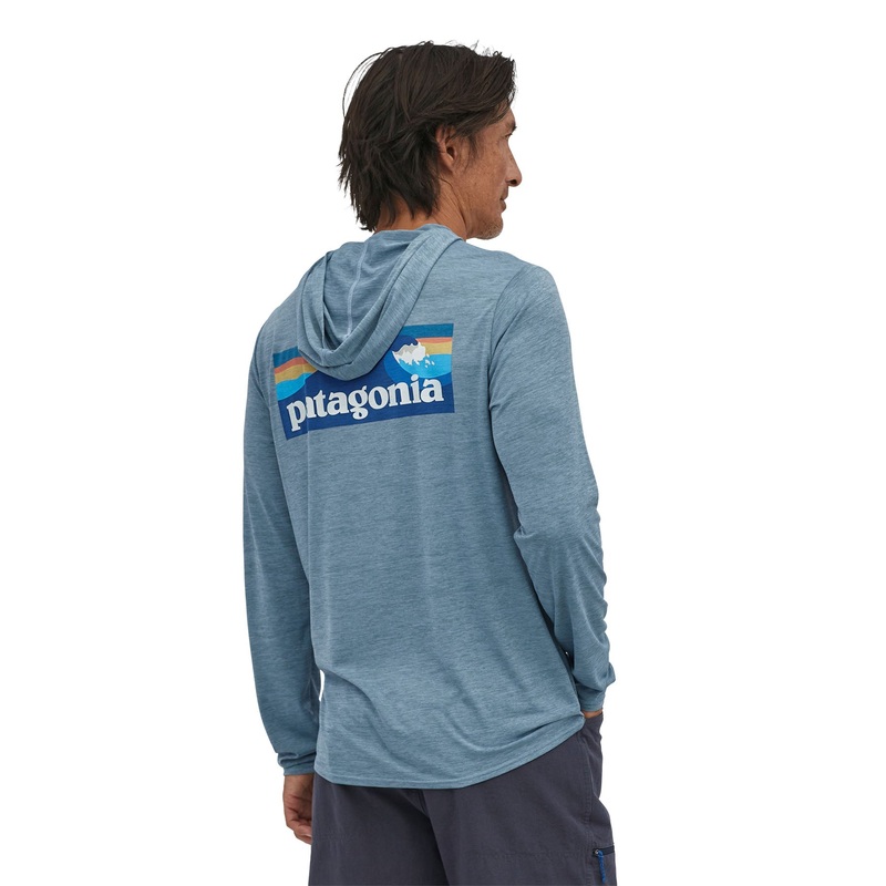 Patagonia M’s Capilene Cool Daily Fish Graphic Hoody 73 Skyline Anacapa Blue X-Dye XS