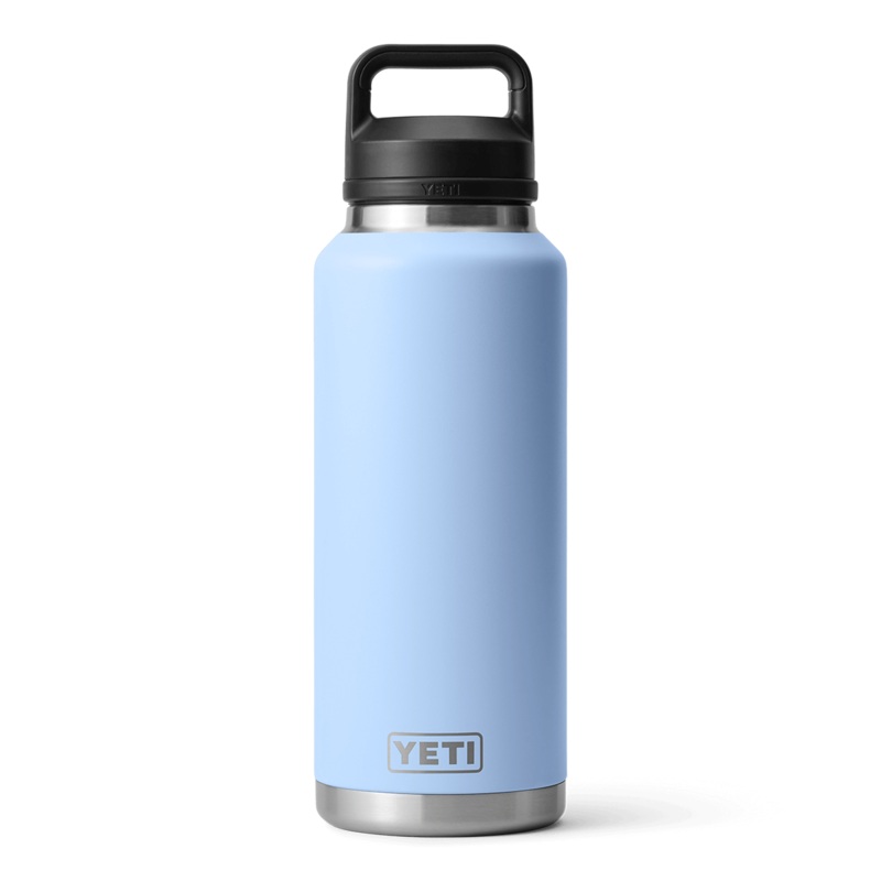 YETI RAMBLER 46 OZ BOTTLE WITH CHUG CAP BIG SKY BLUE
