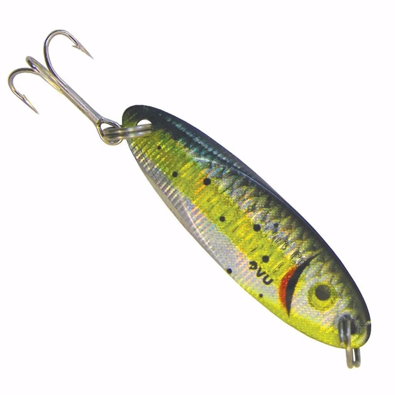 Acme Kastmaster Spoon UV Baitfish Series Foil Emerald Shiner 1/12 oz
