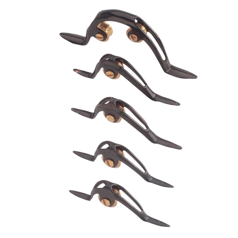 AFTCO Regular Roller Guide Complete Sets Black