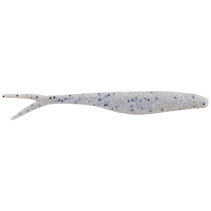 Berkley PowerBait 5″ Maxscent Flatnose Jerk Shad (10 Pk) Blue Pearl Black Hologram