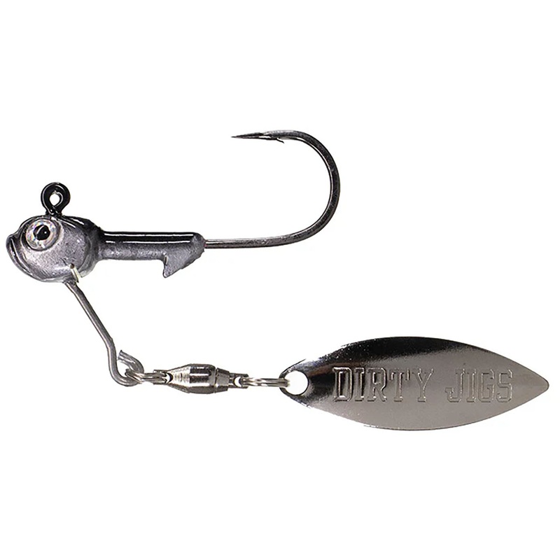 Dirty Jigs Tactical Bassin’ Mini Underspin Black Back 1/4 oz