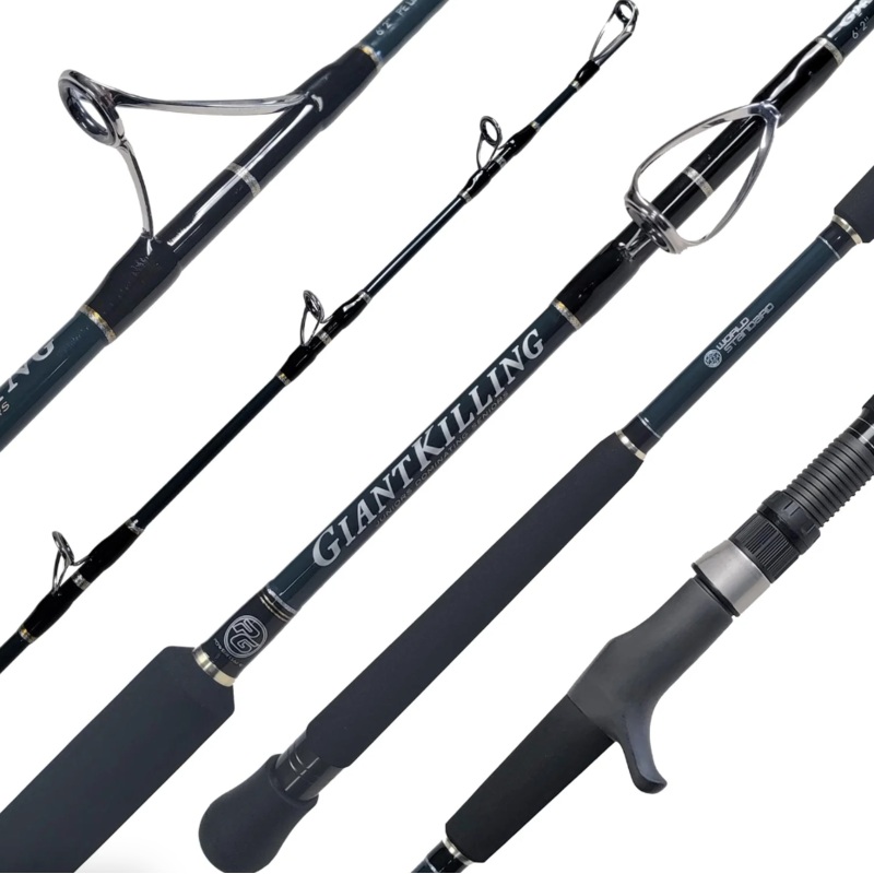 Major Craft GXJ-B62PGX Giant Killing Tuna Conventional Jigging Rod 6’2″